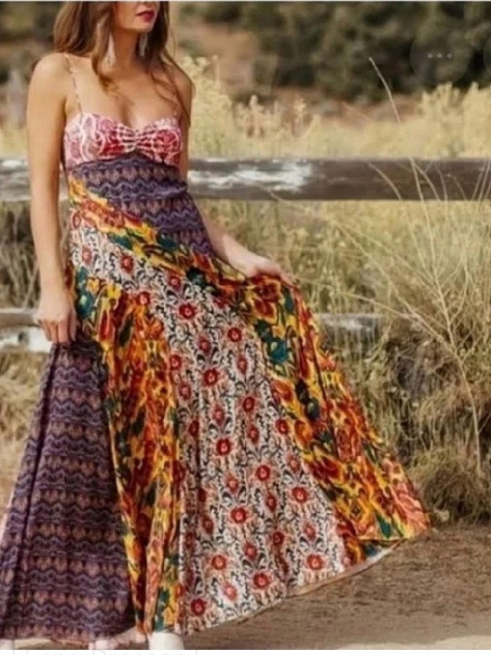 NWT Free People Holiday Hero Maxi Dress